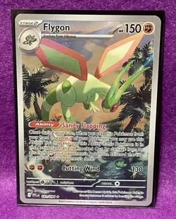 ⭐Flygon 101/094 Me02: Phantasmal Flames Holo Full Art Pokemon TCG⭐ - Image 3
