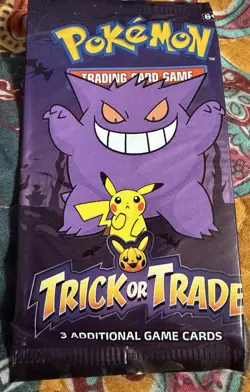 NIP (LOT OF 100) POKEMON TCG “TRICK or TRADE” Halloween Special Mini Packs NEW 2 - Image 4