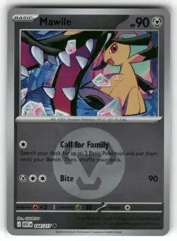 Mawile 144/217 Ascended Heroes Energy Symbol Reverse Holo Pokemon TCG - Image 1