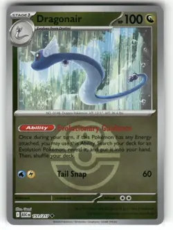 Dragonair 151/217 Ascended Heroes Love Ball Reverse Holo Pokemon TCG - Image 1
