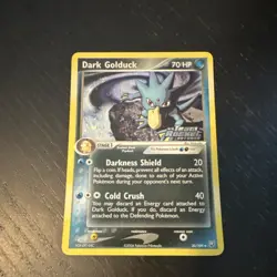 Pokemon Dark Golduck EX Team Rocket Returns 35/109 70HP Rare Reverse Holo - Image 1