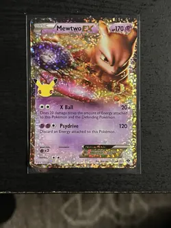 Mewtwo Ex Celebrations: Classic Collection 54/99 Holofoil Near Mint - Image 1