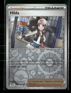 Hilda 084/086/086 Uncommon SV: White Flare Pokemon Reverse Holo Near Mint - Image 1