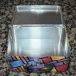 Pokemon TCG Treasure Chest Eevee Lunch Box 2021 Empty Tin Only NEW - Image 5