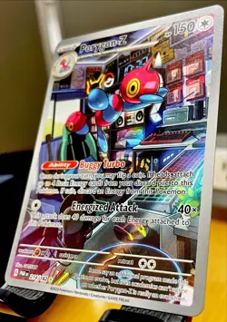 🔥 Porygon-Z Pokemon TCG Illustration Rare 214/182 Sv04: Paradox Rift NM 🔥 - Image 4