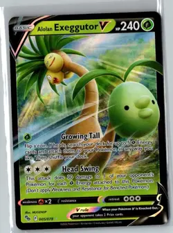 Pokemon GO #005/078 Alolan Exeggutor V - Image 1
