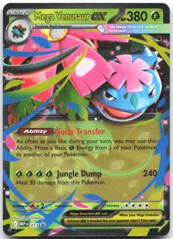 Mega Venusaur ex - 013 013 Holo Promo ME: Mega Evolution Promo Near Mint - Image 1