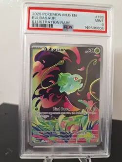 Pokemon TCG Bulbasaur Mega Evolution #133 PSA 9 MINT *FRESH CERT* - Image 1