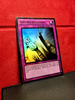 Solemn Judgment GLD5-EN045 Gold Series Haunted Mine Ghost Rare CARD AS IS - Image 5