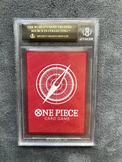 One Piece CCG Gecko Moria Alt Art Leader #OP06-080 BGS 10 Black Label English - Image 4