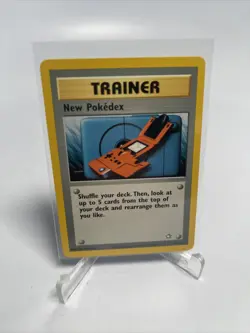 Pokemon Card - Neo Genesis 95/111 - NEW POKEDEX (uncommon) - NM - Image 1