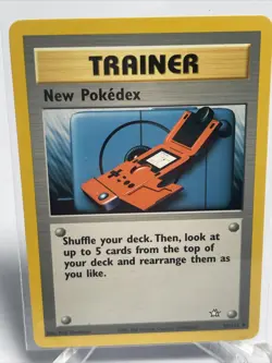 Pokemon Card - Neo Genesis 95/111 - NEW POKEDEX (uncommon) - NM - Image 2