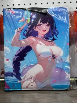 Anime Waifu Trading Card 9-Pocket 3-Ring Zipper Binder - Image 5