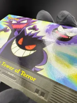 EP22 THE TOWER OF TERROR - BLUE LOGO - NON-HOLO - TOPPS POKEMON TV CARD - Image 3