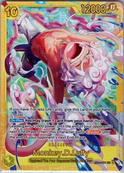 Monkey.D.Luffy EB04-061 English Adventure on Kami's Island - One Piece Card - NM - Image 1