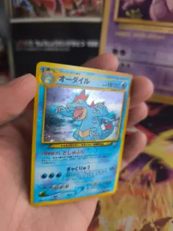Pokemon Karte Card Impergator Feraligatr Neo Genesis Holo Wotc japanese Exc - Image 2