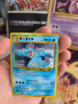 Pokemon Karte Card Impergator Feraligatr Neo Genesis Holo Wotc japanese Exc - Image 4