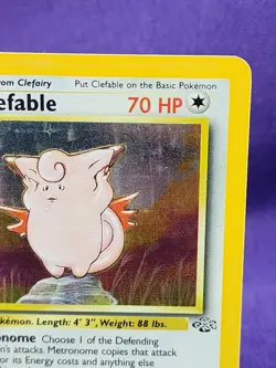1999 Pokemon Clefable Jungle Holo 1/64 Rare Card - Image 4