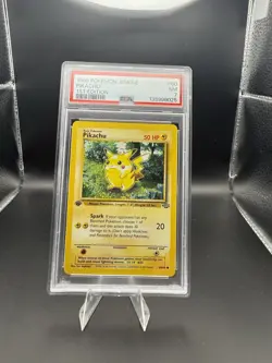 Pokemon Pikachu TCG Jungle Card 60/64 1st Edition Holo - Image 1