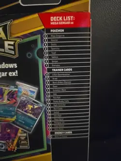 Pokemon Mega Battle Deck Mega Gengar EX Haunter English Trading Card Game - Image 2