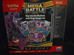 Pokemon Mega Battle Deck Mega Gengar EX Haunter English Trading Card Game - Image 3