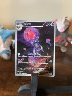 Pokemon Cards Full Art Paldea Bundle of 3- Paras GG32, Rabsca 215, Wooper 221 - Image 3