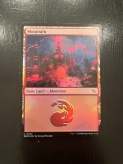 Mountain 284 Foil X10X NM/M Murders at Karlov Manor MKM Magic the Gathering MTG - Image 1