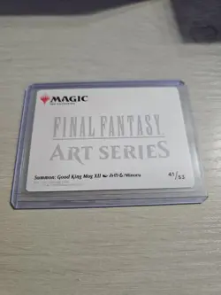 Summon: Good King Mog XII (Art Series) #41/53 Final Fantasy MTG Near Mint - Image 2