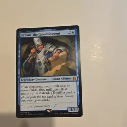 Bruvac the Grandiloquent Jumpstart Legendary Creature Rare Blue Regular English - Image 1