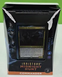 Innistrad: Midnight Hunt Commander Deck: Undead Unleashed MTG Damaged Packaging - Image 1