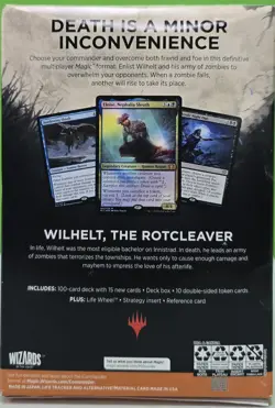 Innistrad: Midnight Hunt Commander Deck: Undead Unleashed MTG Damaged Packaging - Image 4