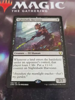 Mtg. 2x Nightshade Harvester. Commander Legends. Nm - Image 1