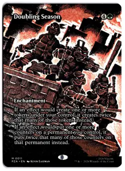 Doubling Season (Borderless) 11 Magic: The Gathering Mythic NM - Image 1