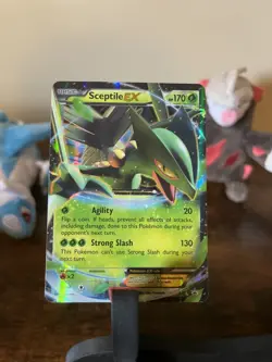 Rare Pokemon Cards Bundle of 3- Aegislash EX, Lugia EX, Sceptile EX - Image 4
