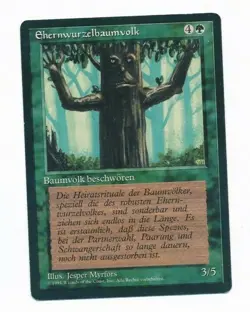 MTG Magic The Gathering FBB Ironroot Treefolk GERMAN NM - Image 1