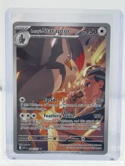 Pokemon Larry's Staraptor 249/217 150 HP Facade Feathery Strike 2026 Card - Image 1