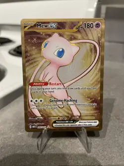 Pokemon Mew ex 205/165 Scarlet & Violet 151 METAL NM - Image 1