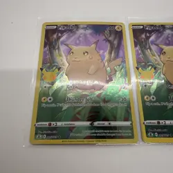 Pikachu 005/025 Holo Rare Celebrations Pokemon Near Mint X 3 - Image 2