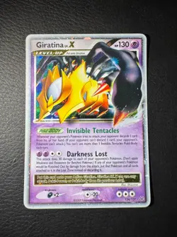 Giratina X 124/127 Pokemon Card Holo - Image 1