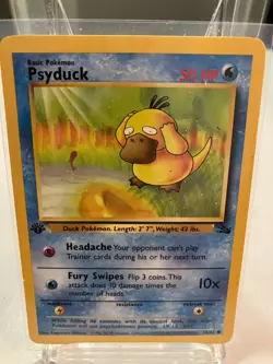 VINTAGE Pokemon PSYDUCK Collection-Set of 6-Including TWO 1st EDITIONS - Image 4