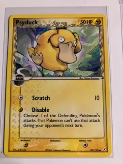 VINTAGE Pokemon PSYDUCK Collection-Set of 6-Including TWO 1st EDITIONS - Image 5