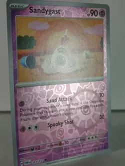 Sandygast - Twilight Masquerade - 091/167 - Pokemon TCG - Reverse Holo - C - Image 4