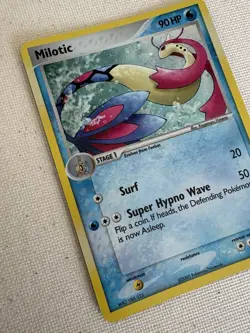 Nintendo Milotic 8/106 EX Emerald Holo Rare 90 HP English Pokemon TCG - Image 5
