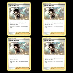 4x Zinnia's Resolve SWSH07: Evolving Skies 164/203 MP Pokemon TCG | Buy 10 Get 1 - Image 1