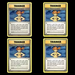4x Misty's Determination XY - Evolutions 80/108 MP Pokemon TCG | Buy 10 Get 10 F - Image 1