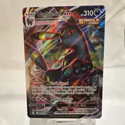 Pokemon Umbreon VMAX Ultra Rare Holo 095/203 310 HP SWSH07 Evolving Skies - Image 1