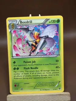 HP Pokemon TCG - Beedrill - 5/146 - Rare - XY: Base Set - Image 1