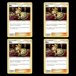 4x Nita SM - Team Up 151/181 MP Pokemon TCG | Buy 10 Get 10 Free - Image 1