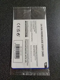 Pokemon Perfect Order Staff Promos! sealed pack - Image 2