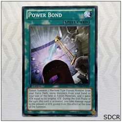 Power Bond - SDCR-EN022 - Common 1st Edition Yugioh - Image 1